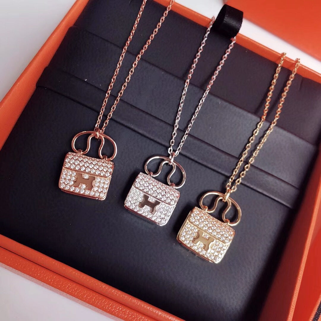 HERMÈS Amulettes Constance NECKLACE – Full Set  - 1:1 HIGH END