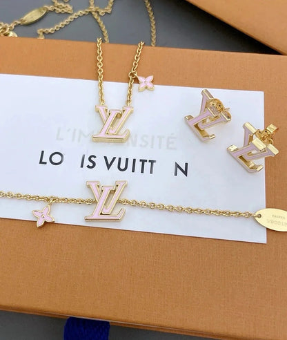 LOUIS VUITTON ICONIC ENAMEL BRACELET – Full Set  - 1:1 HIGH END