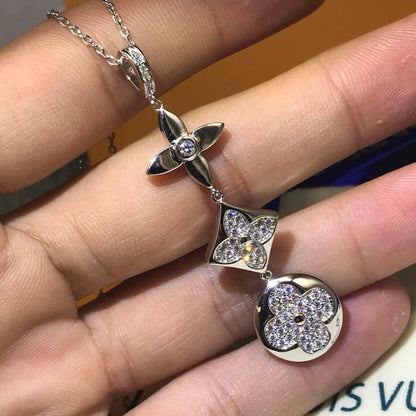 LOUIS VUITTON COLOR BLOSSOM NECKLACE  – Full Set  - 1:1 HIGH END