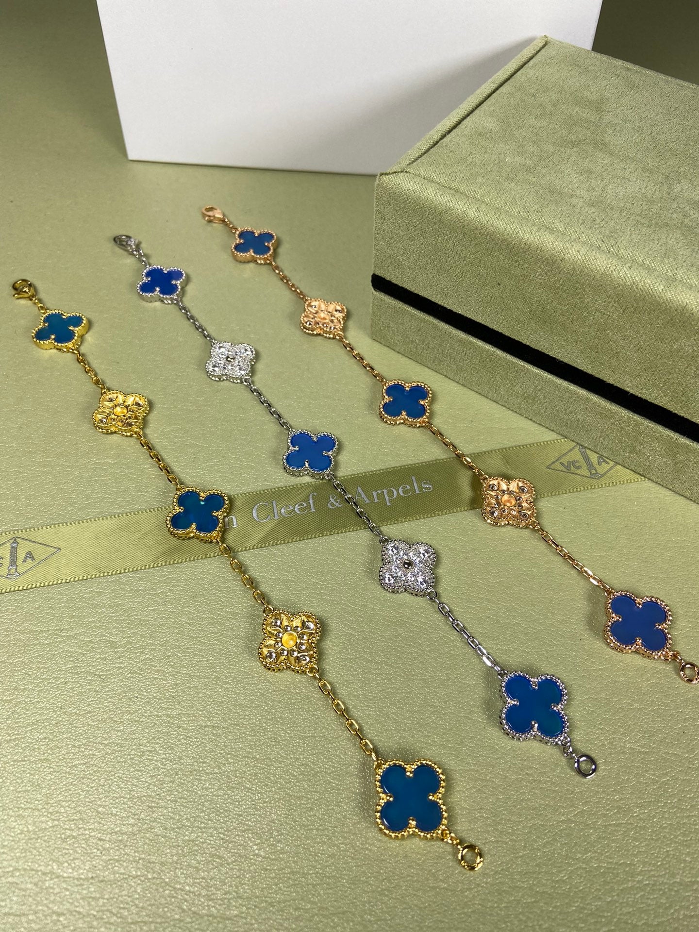 VAN CLEEF&ARPELS VINTAGE ALHAMBRA – Full Set  - 1:1 HIGH END