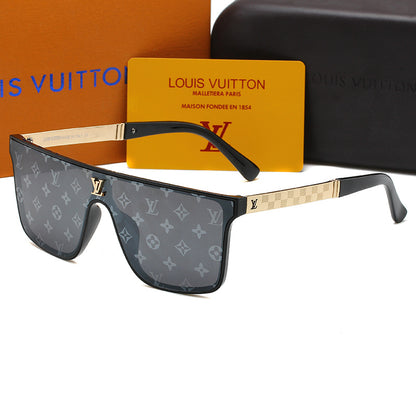 LOUIS VUITTON SHIELD SUNGLASSES – FULL SET – 1:1 HIGH END