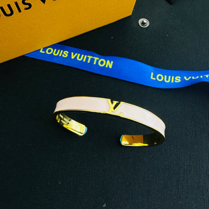 LOUIS VUITTON LV ICONIC ENAMEL BRACELET – Full Set - 1:1 HIGH END