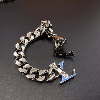 LOUIS VUITTON COLLIER LV BRACELET/NECKLACE  – Full Set  - 1:1 HIGH END