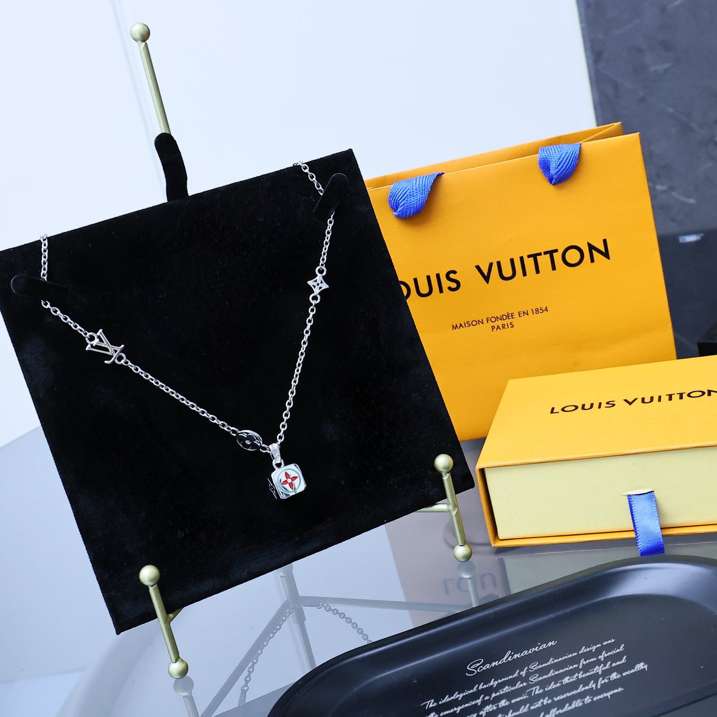 LOUIS VUITTON ICONIC NECKLACE – Full Set  - 1:1 HIGH END