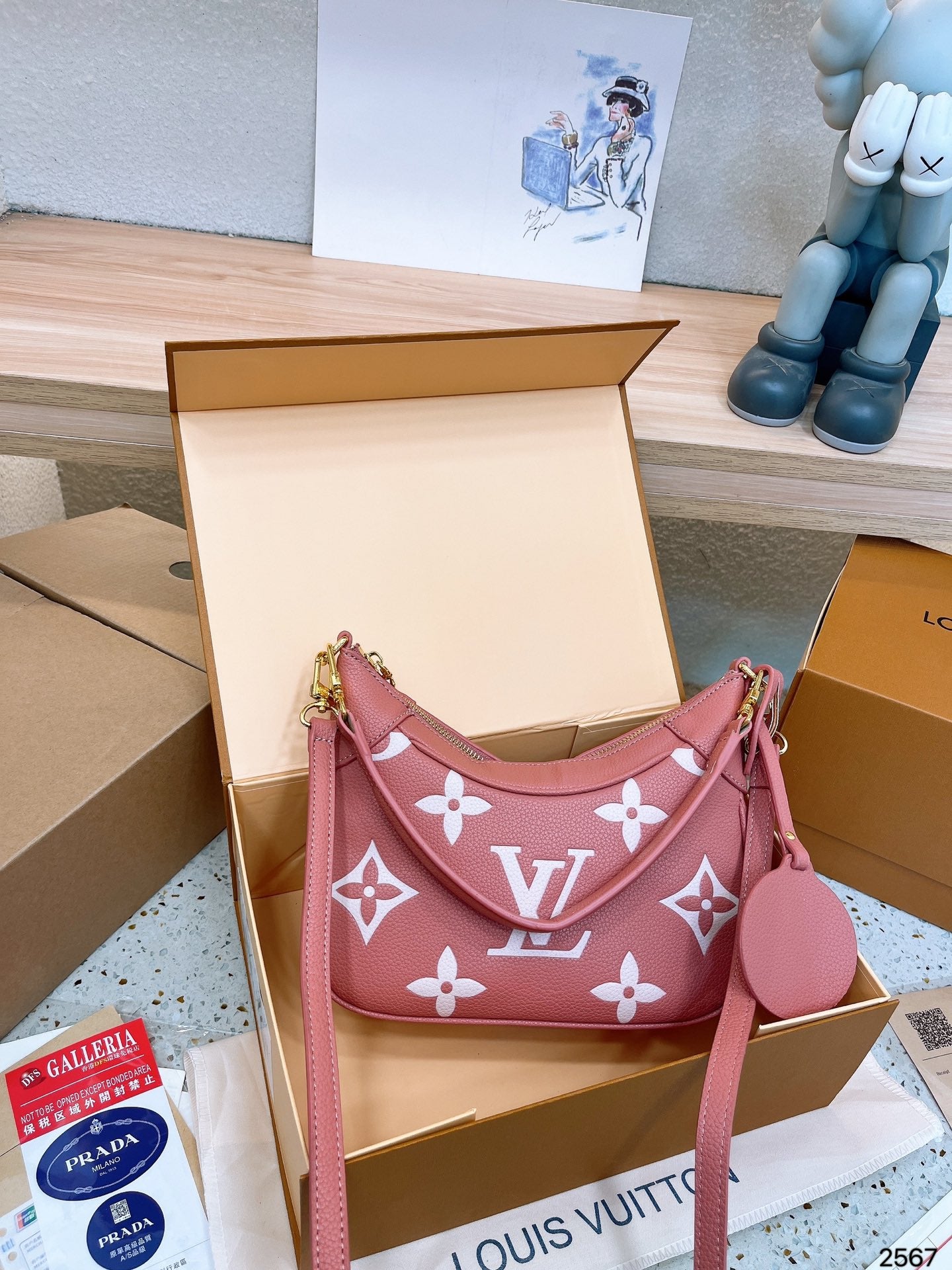 LOUIS VUITTON BAGATELLE  – Full Set  - 1:1 HIGH END