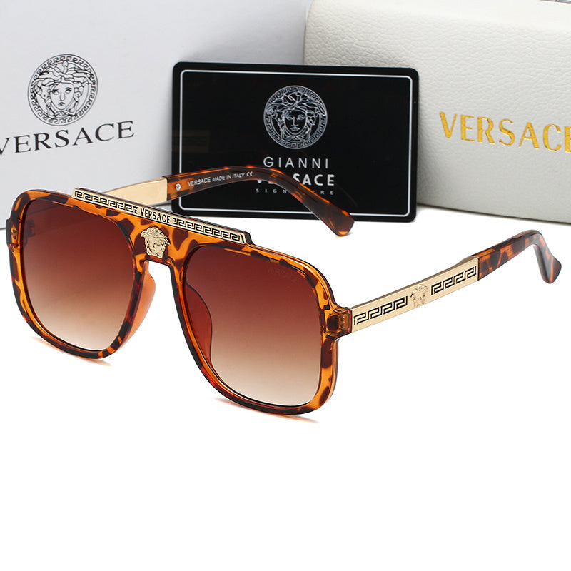 VERSACE VINTAGE AVIATOR SUNGLASSES – FULL SET – 1:1 HIGH END