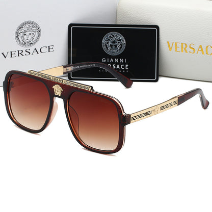 VERSACE VINTAGE AVIATOR SUNGLASSES – FULL SET – 1:1 HIGH END