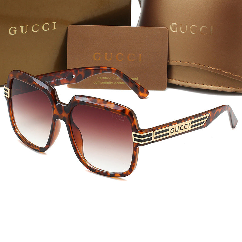 GUCCI GEOMETRIC LOGO SUNGLASSES – FULL SET – 1:1 HIGH END