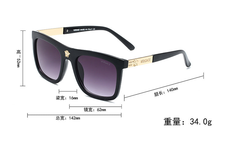 VERSACE RECTANGULAR OPTICAL GLASSES – FULL SET – 1:1 HIGH END