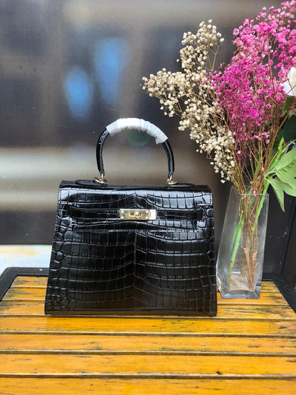 HERMÈS KELLY CROCODILE 28CM  - 1:1 HIGH END