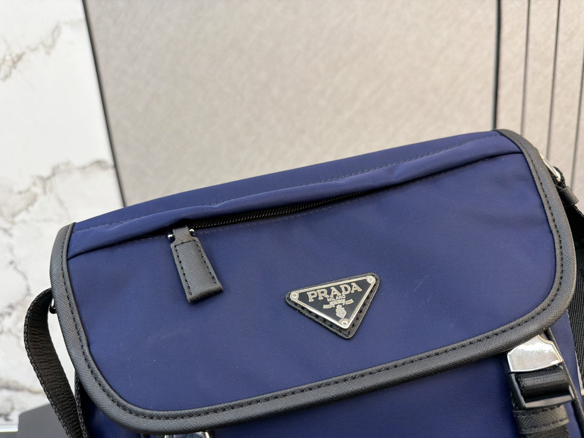 PRADA RE-NYLON SAFFIANO LEATHER SHOULDER BAG – FULL SET – 1:1 HIGH END