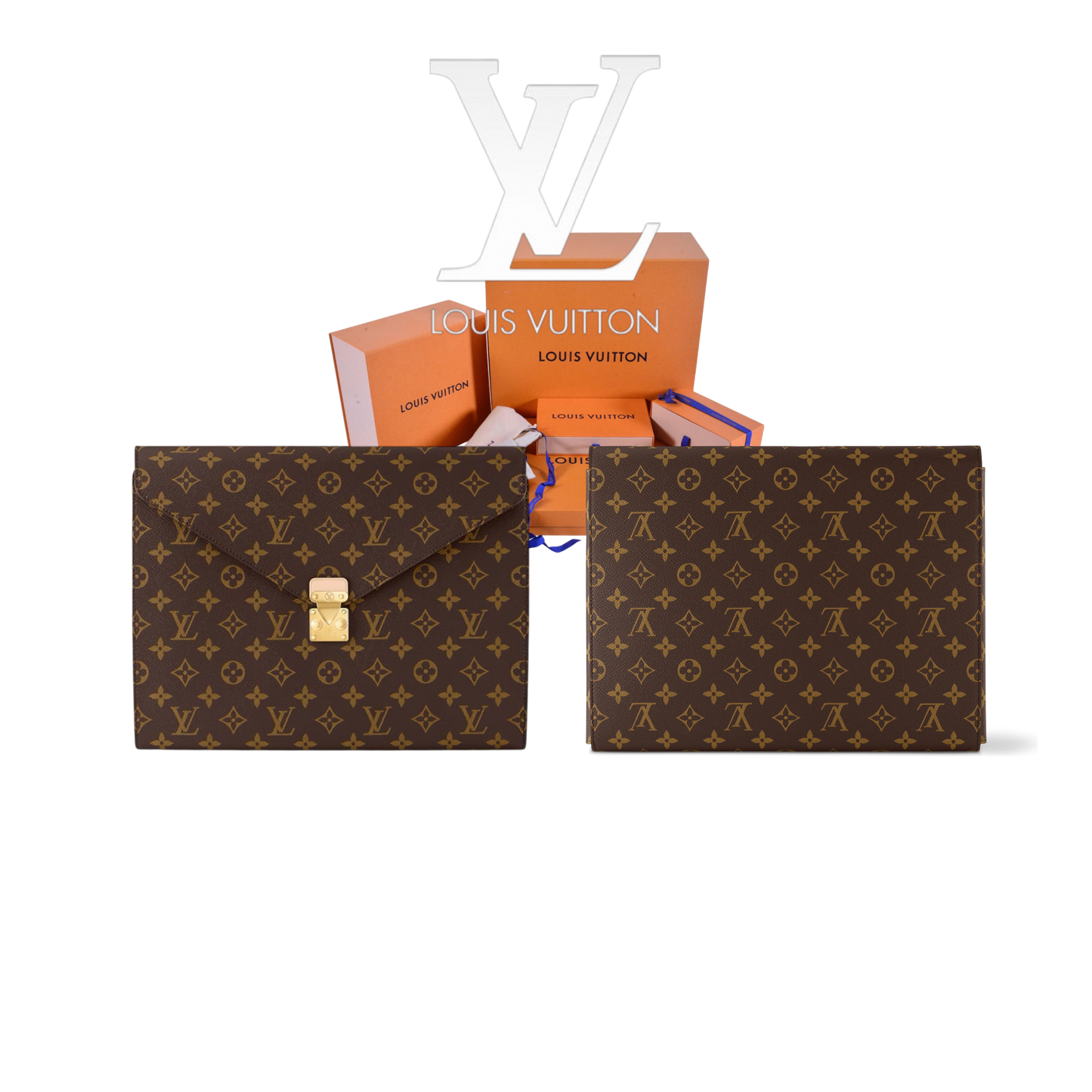 LOUIS VUITTON MASK MAPPE S-LOCK – Full Set  - 1:1 HIGH END