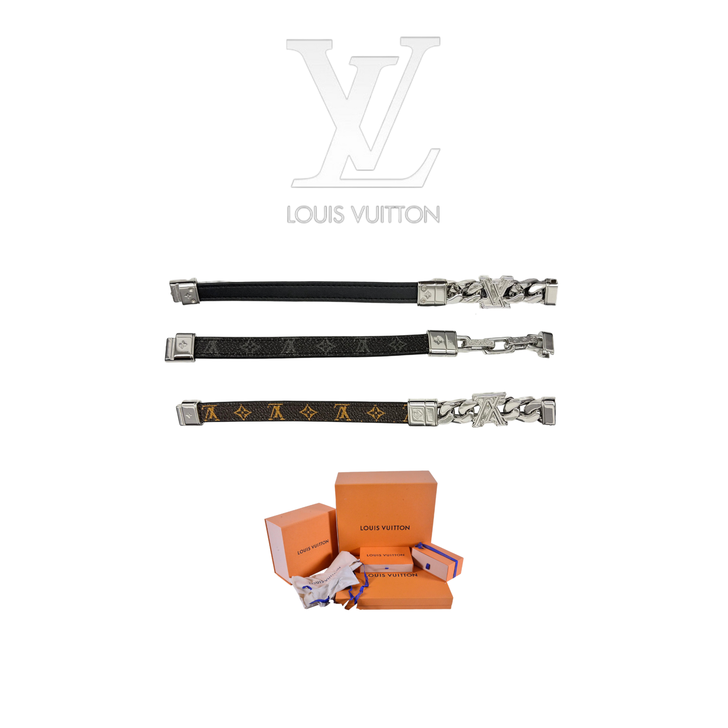 LOUIS VUITTON LINKS BRACELET – Full Set  - 1:1 HIGH END