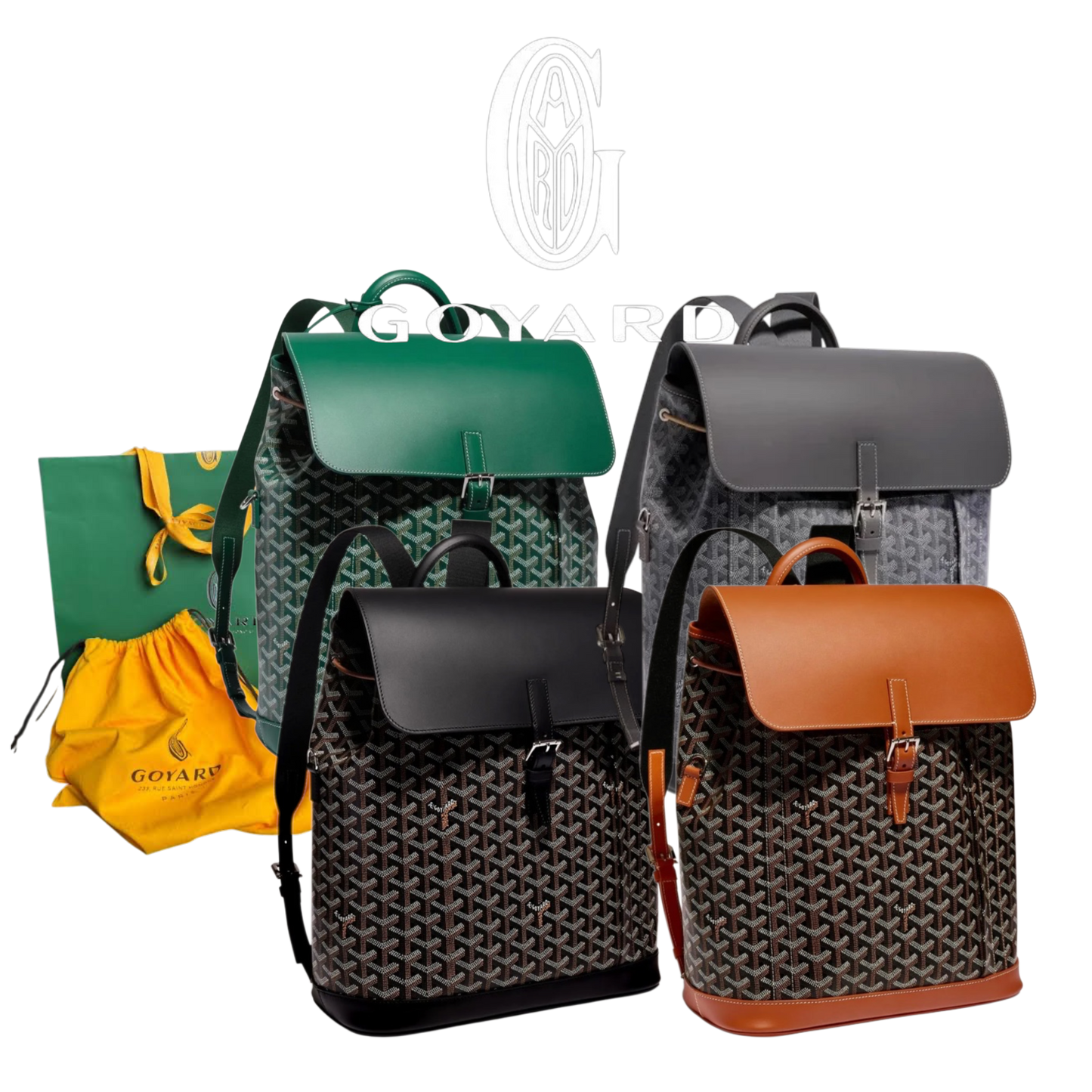 GOYARD ALPIN MM RUCKSACK – Full Set  - 1:1 HIGH END