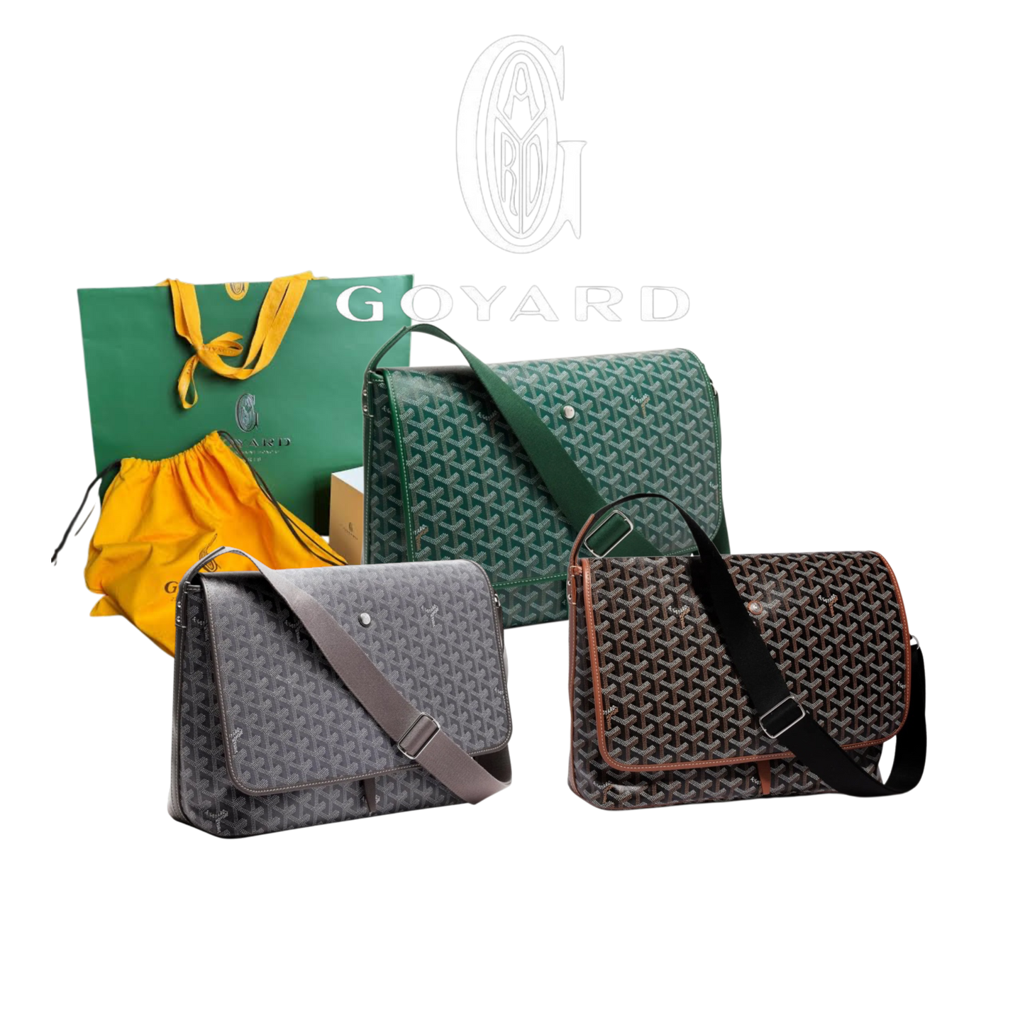 GOYARD CAPETIEN MM UMHÄNGETASCHE – Full Set  - 1:1 HIGH END
