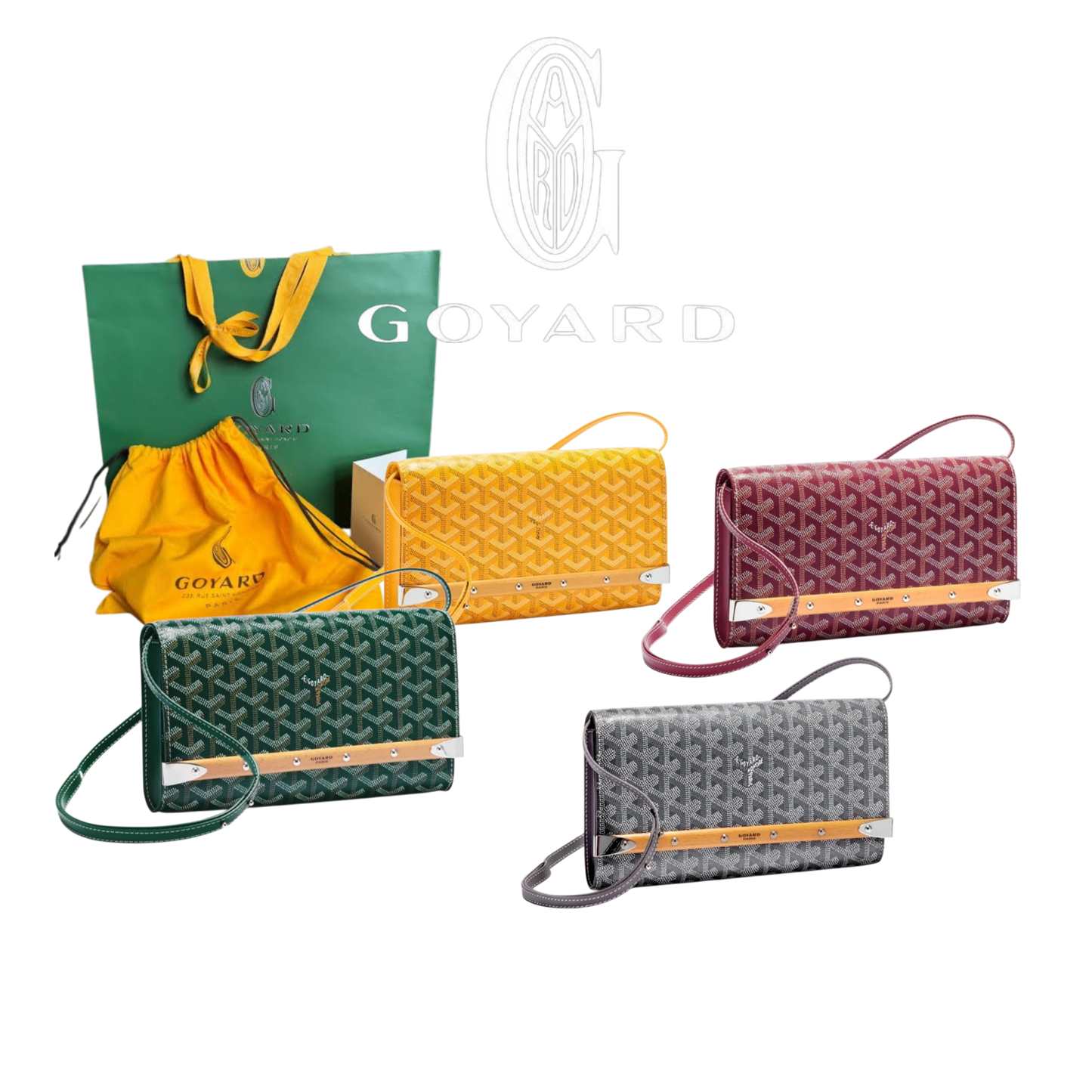 GOYARD MONTE-CARLO PM KUPPLUNG – Full Set  - 1:1 HIGH END