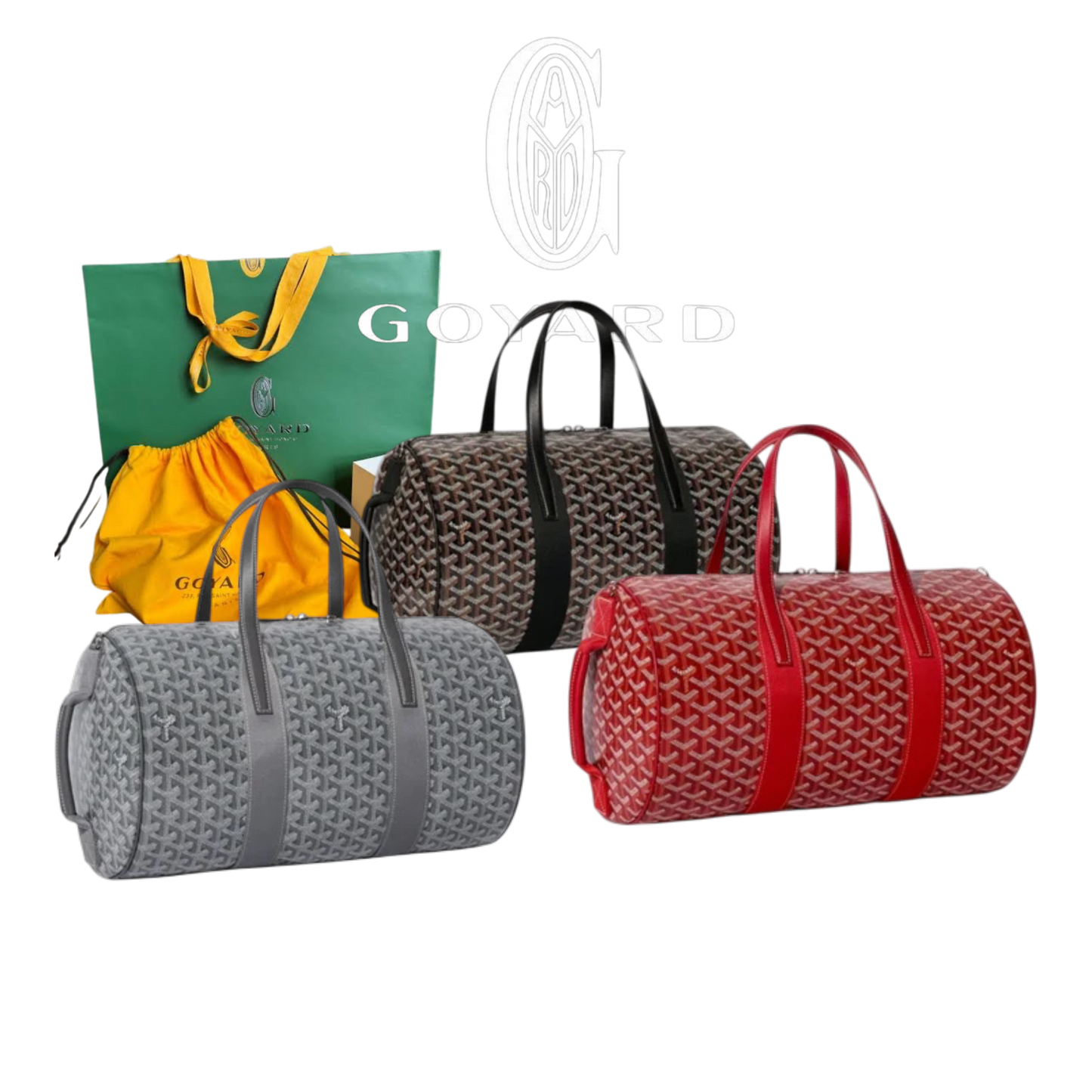 GOYARD BARREL 40 SPORTS BAG – Full Set  - 1:1 HIGH END