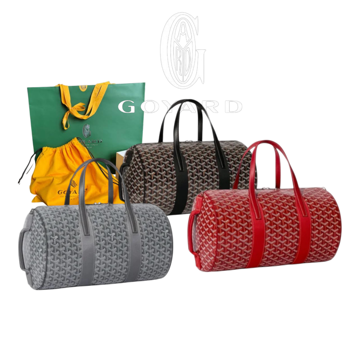 GOYARD BARREL 40 SPORTS BAG – Full Set  - 1:1 HIGH END