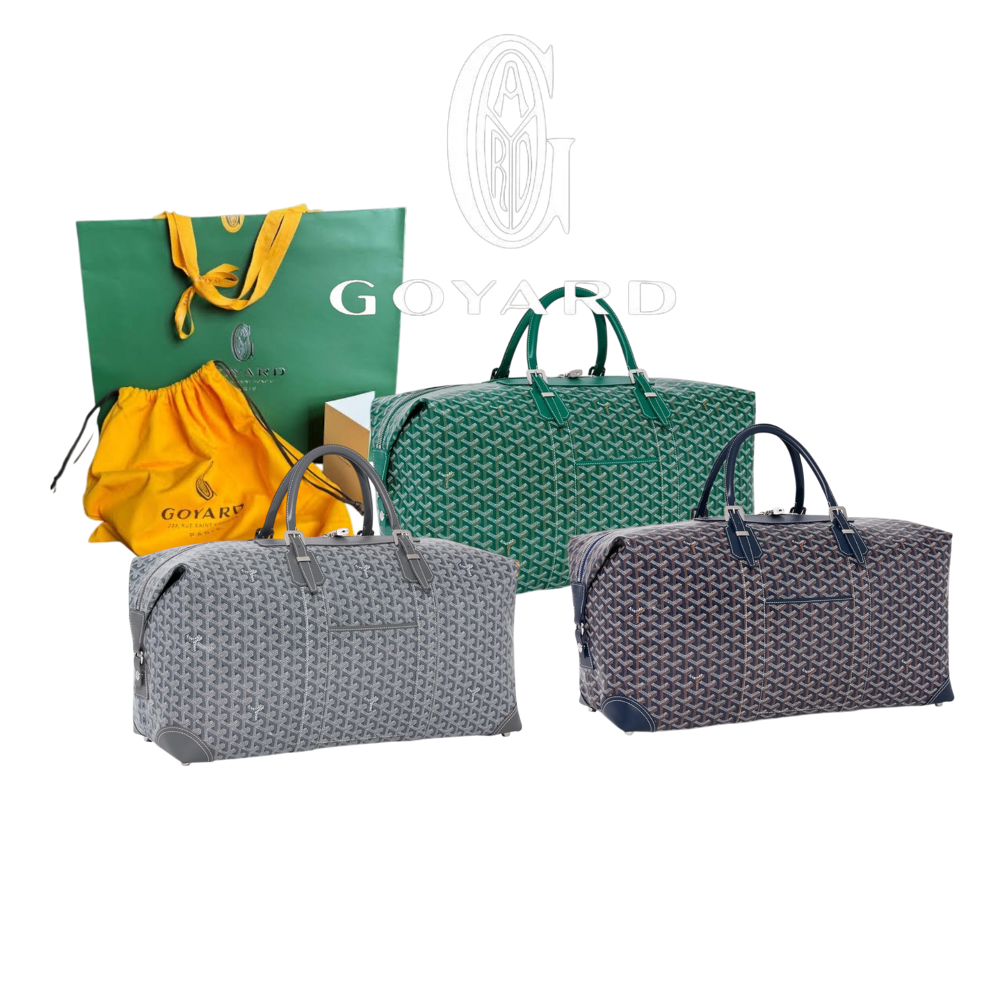 GOYARD BOWLING 45 BAG – Full Set  - 1:1 HIGH END