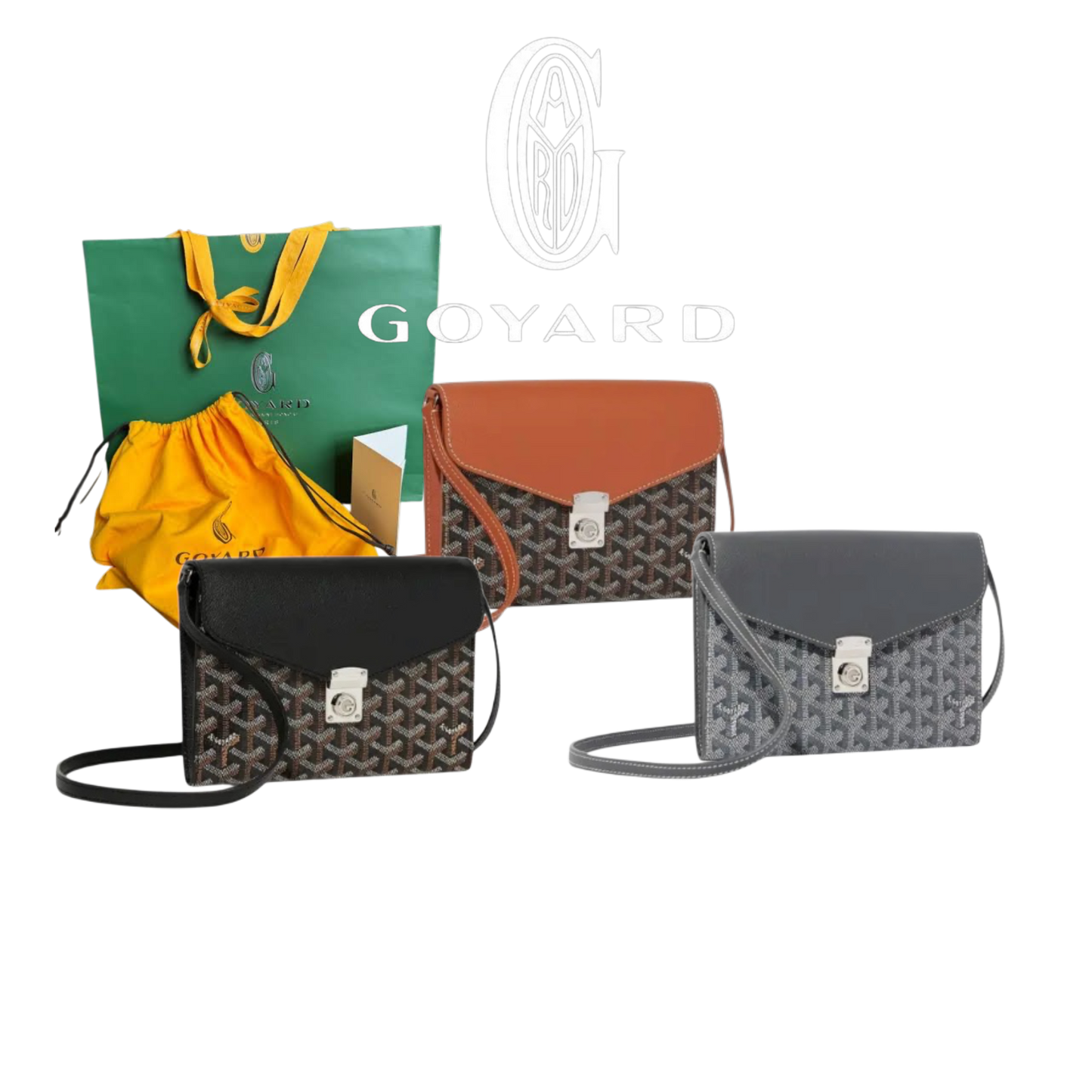GOYARD CHYPRE WALLET-POUCH –  Full Set  - 1:1 HIGH END