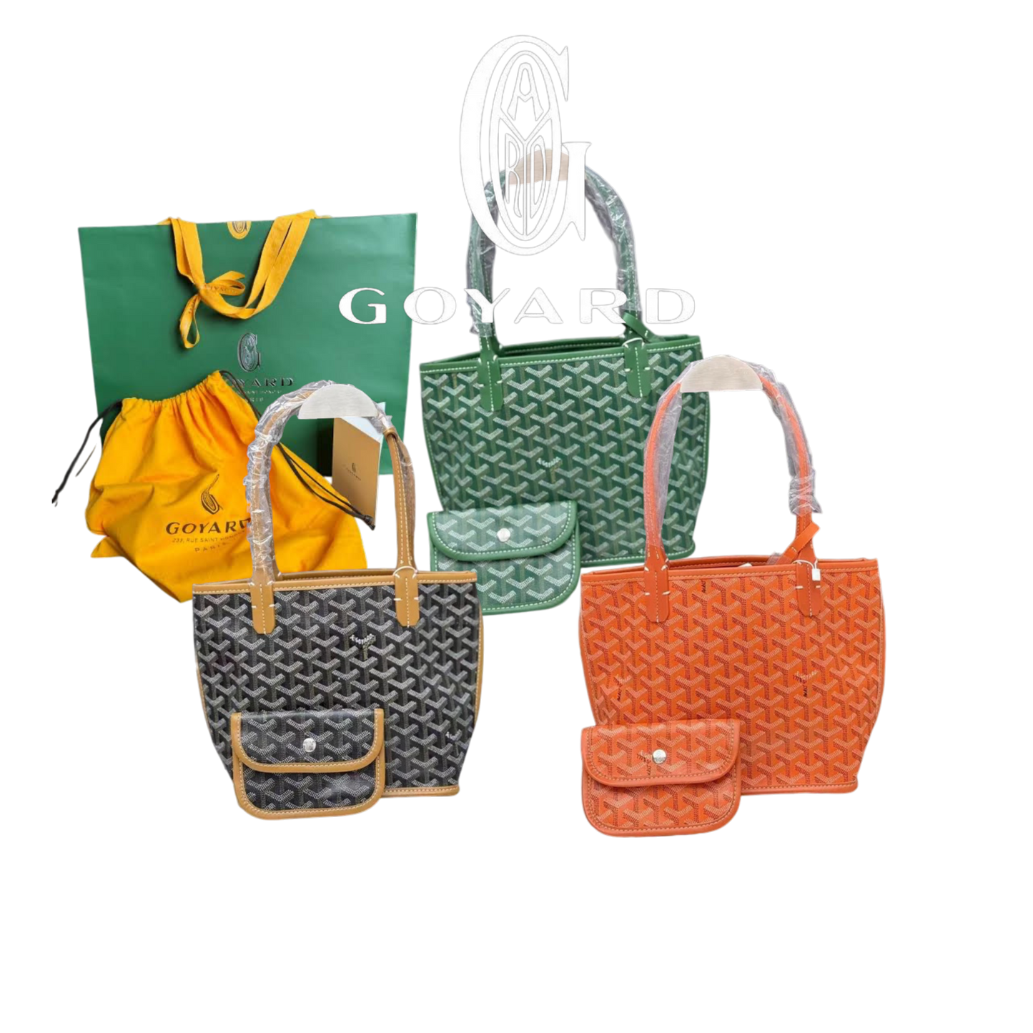 GOYARD MINI ANJOU –  Full Set  - 1:1 HIGH END