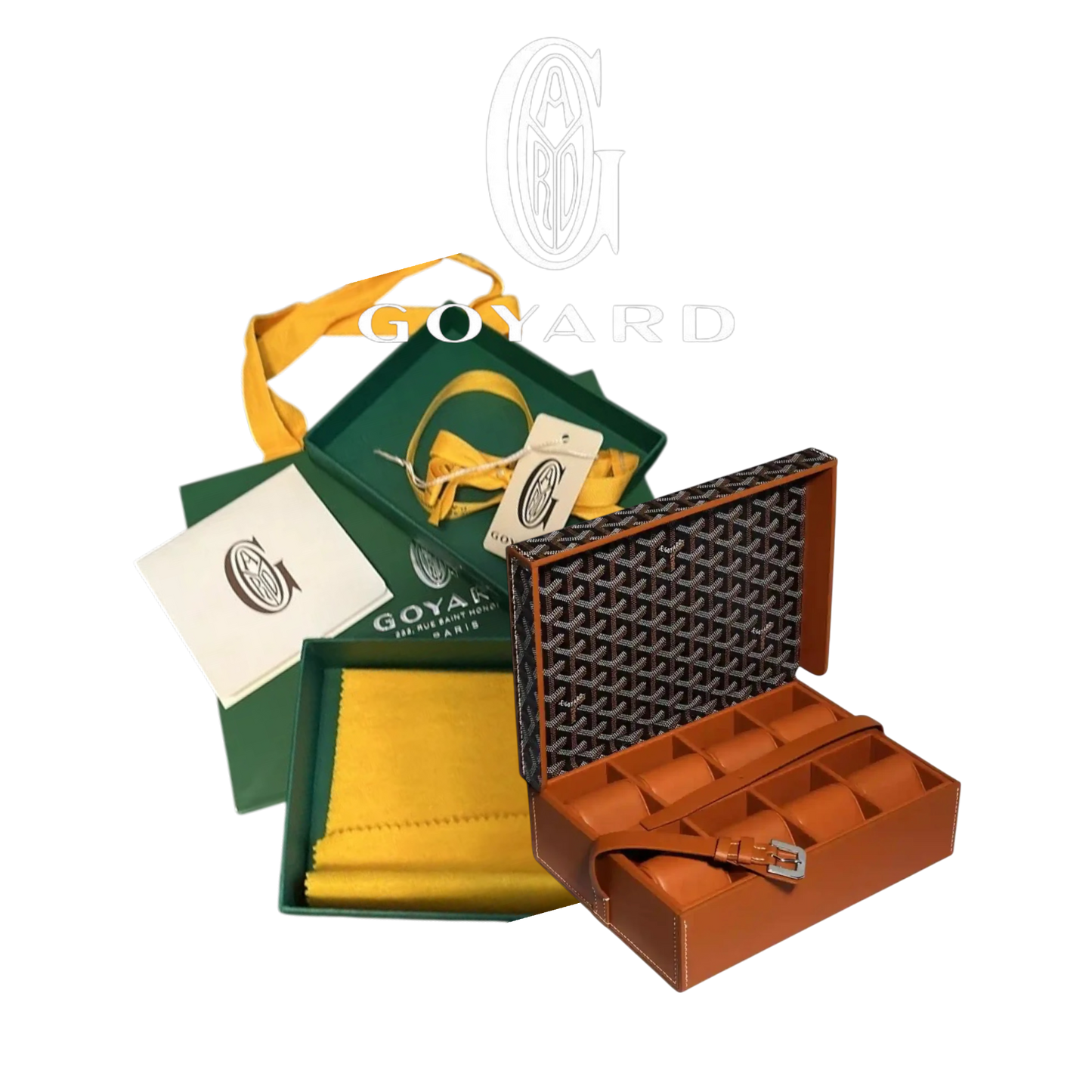 GOYARD 8UHRENGEHÄUSE WATCH CASE – Full Set  - 1:1 HIGH END