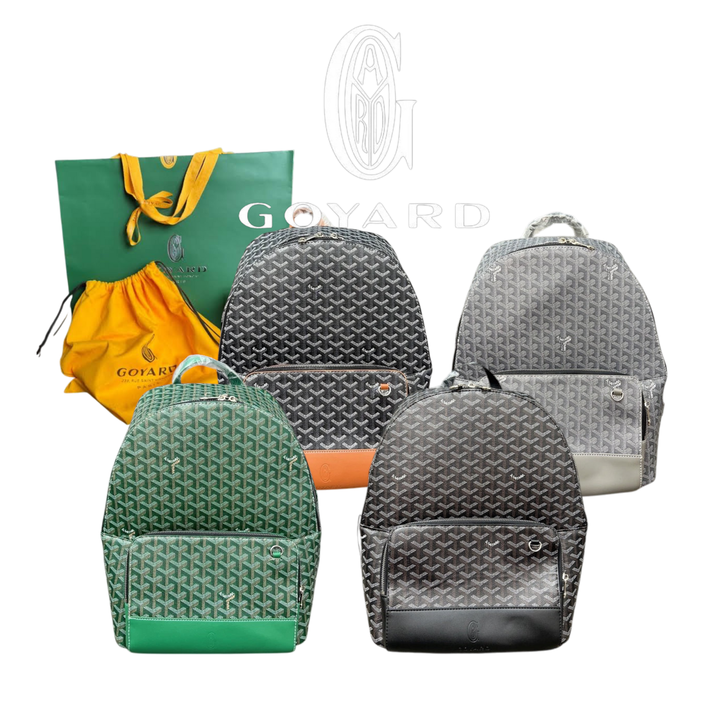 GOYARD ALPIN LEATHER BACKPACK –  Full Set  - 1:1 HIGH END