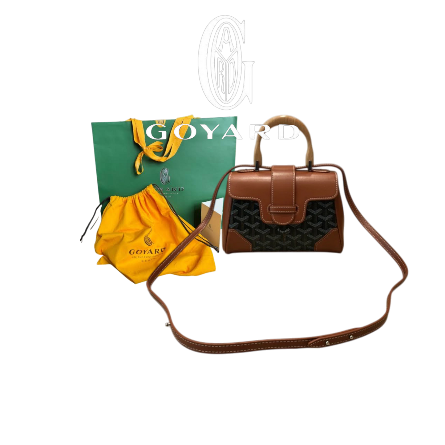 GOYARD SAÏGON STRUCTRUÉ  MINI BAG – Full Set  - 1:1 HIGH END