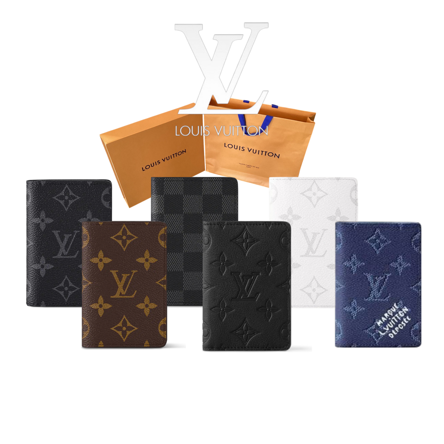 LOUIS VUITTON POCKET ORGANIZER– Full Set  - 1:1 HIGH END