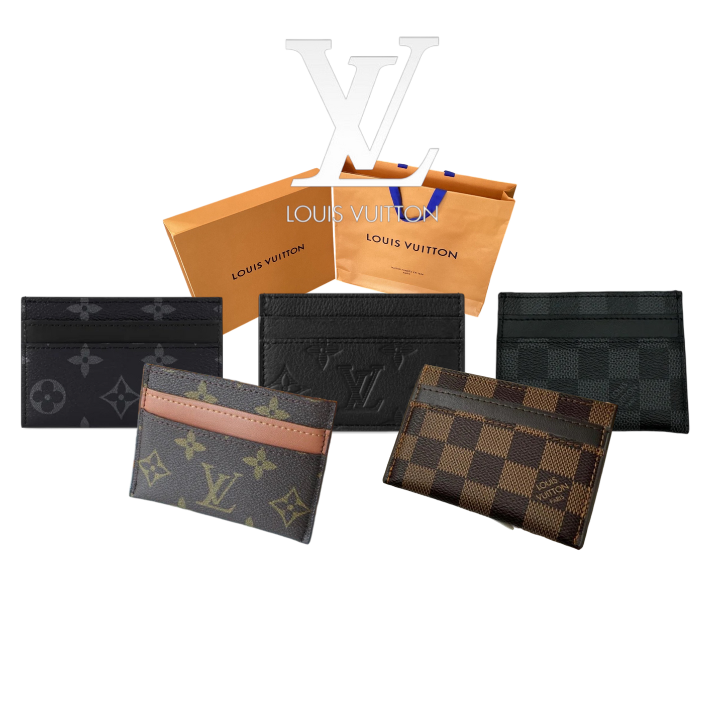 LOUIS VUITTON PORTE-CARTES DOUBLE – Full Set  - 1:1 HIGH END