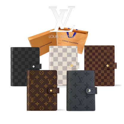 LOUIS VUITTON Medium Ring Agenda cover – Full Set  - 1:1 HIGH END