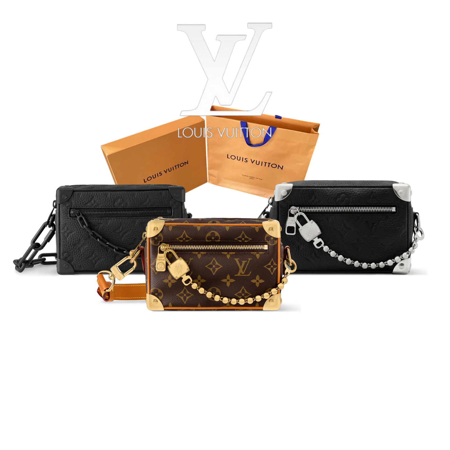 LOUIS VUITTON MINI SOFT TRUNK – Full Set  - 1:1 HIGH END