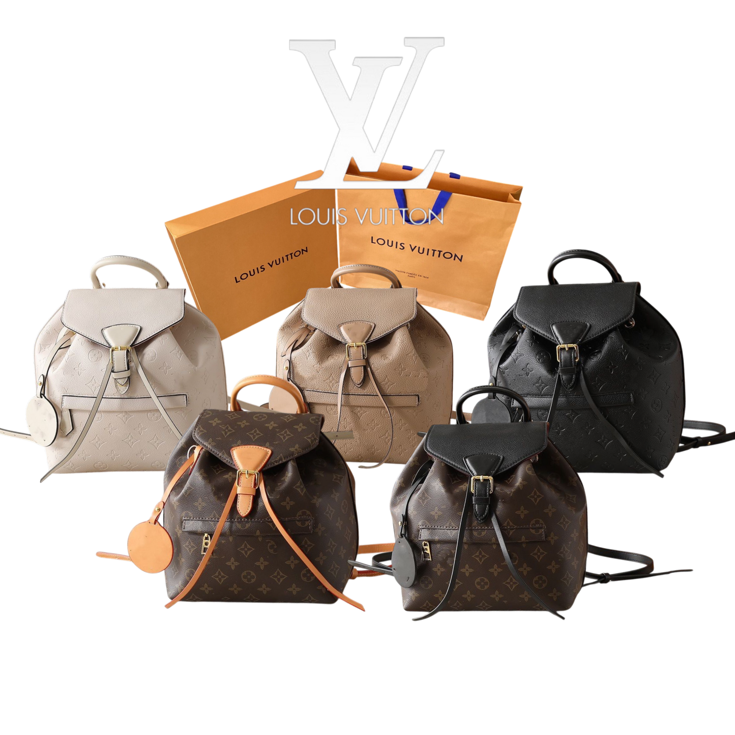 LOUIS VUITTON BACKPACK CLASSIC – Full Set  - 1:1 HIGH END