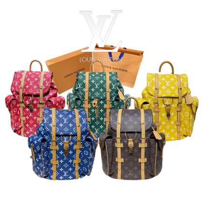 LOUIS VUITTON BACKPACK CHRISPOTHER – Full Set  - 1:1 HIGH END