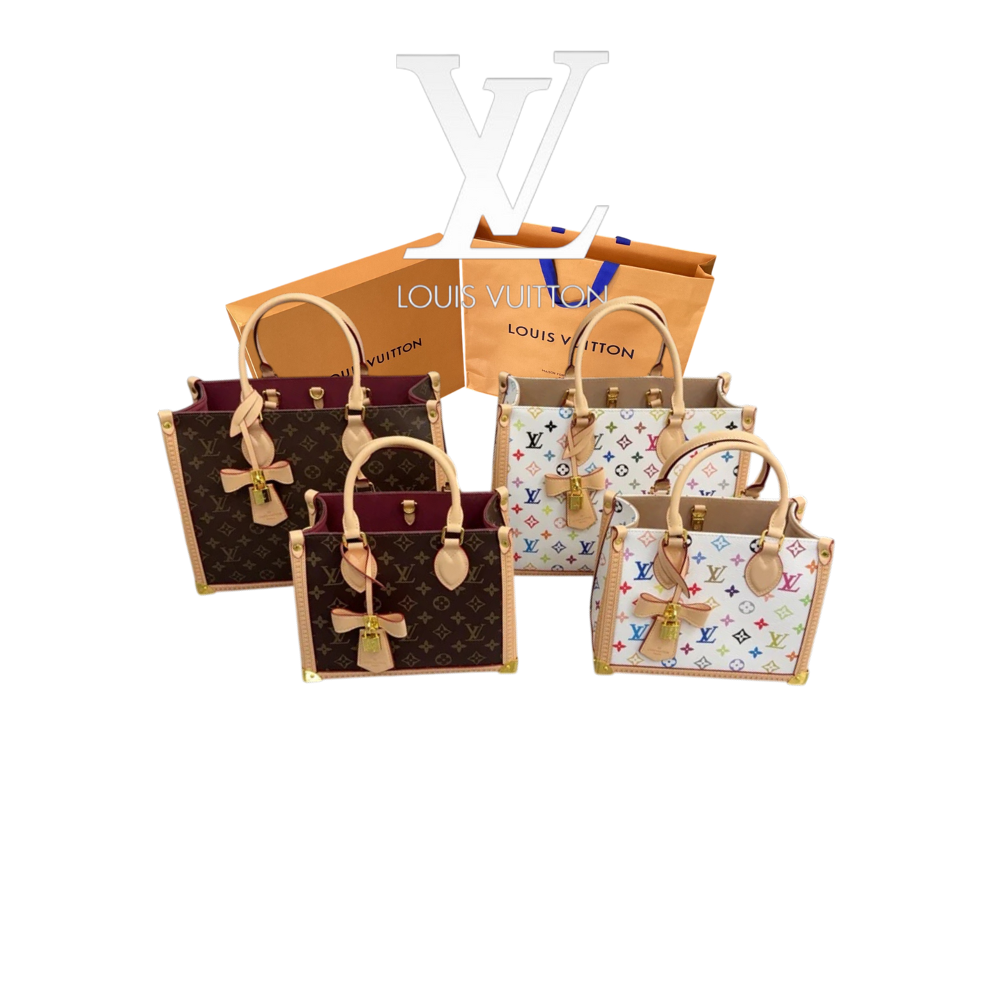 LOUIS VUITTON ONTHEGO 25cm/34cm – Full Set  - 1:1 HIGH END