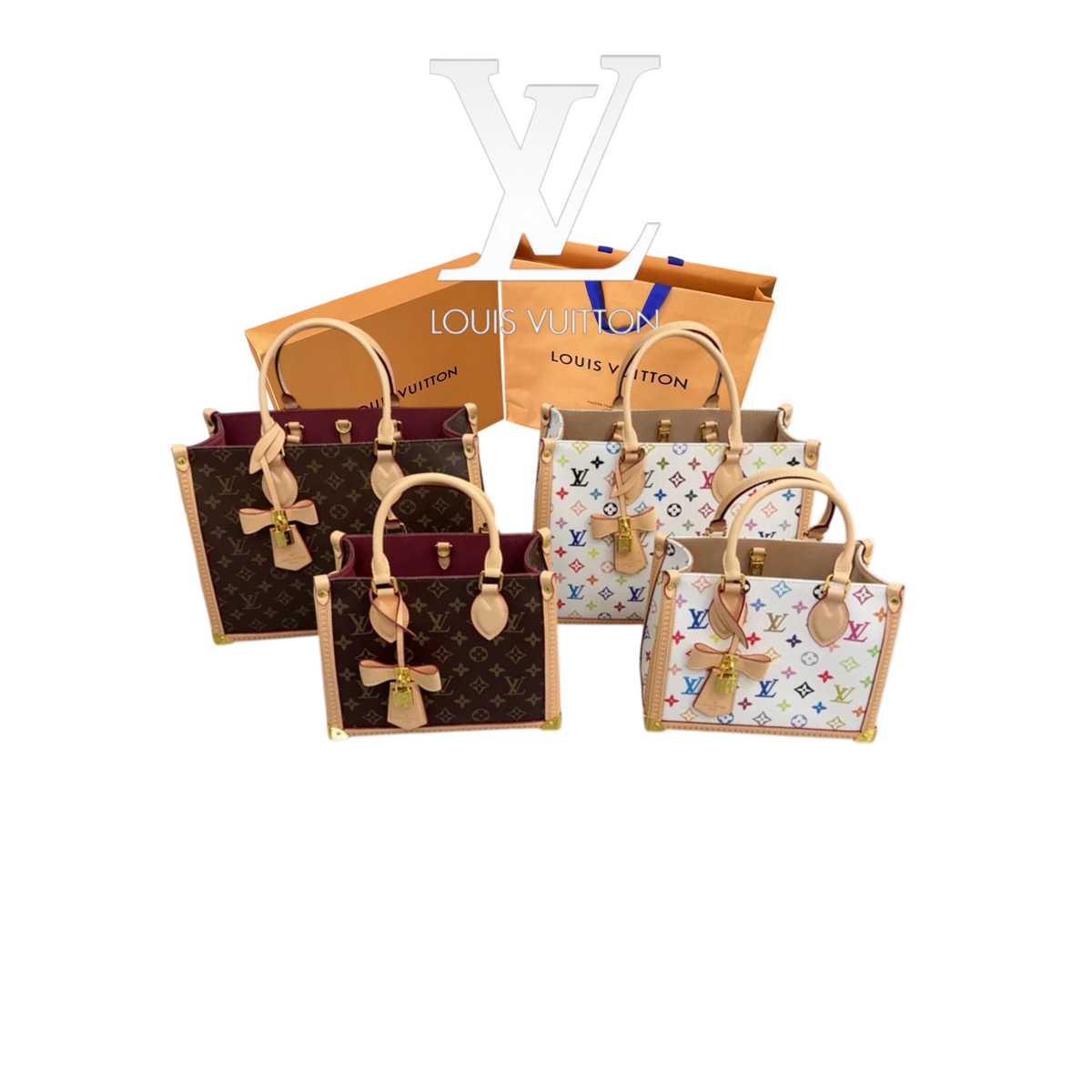 LOUIS VUITTON ONTHEGO 25cm/34cm – Full Set  - 1:1 HIGH END