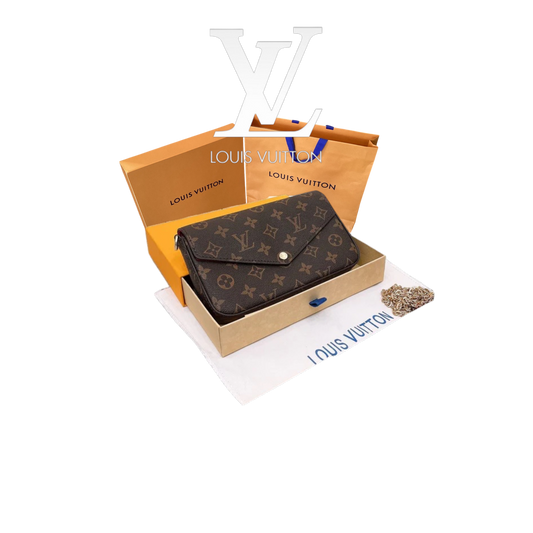 LOUIS VUITTON POCHETTE FÉLICIE – Full Set  - 1:1 HIGH END