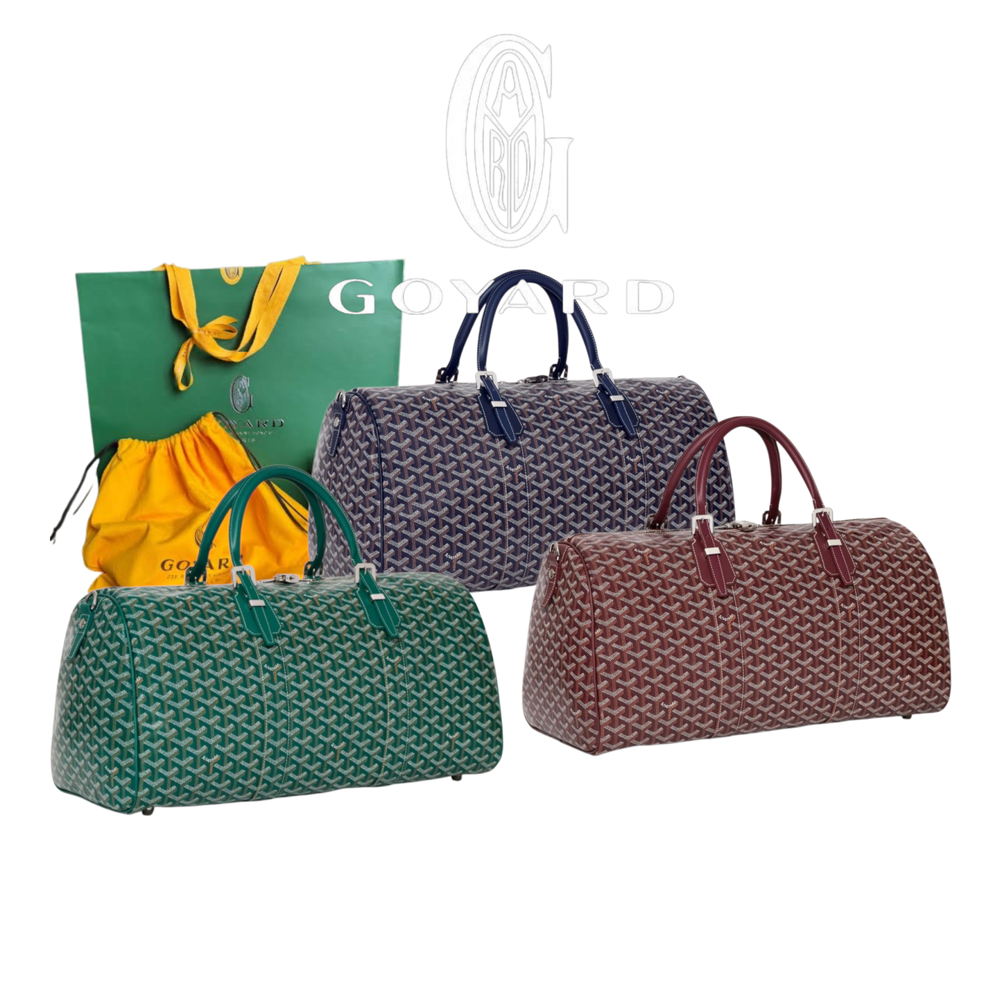 GOYARD BOSTON 45 BAG – Full Set  - 1:1 HIGH END