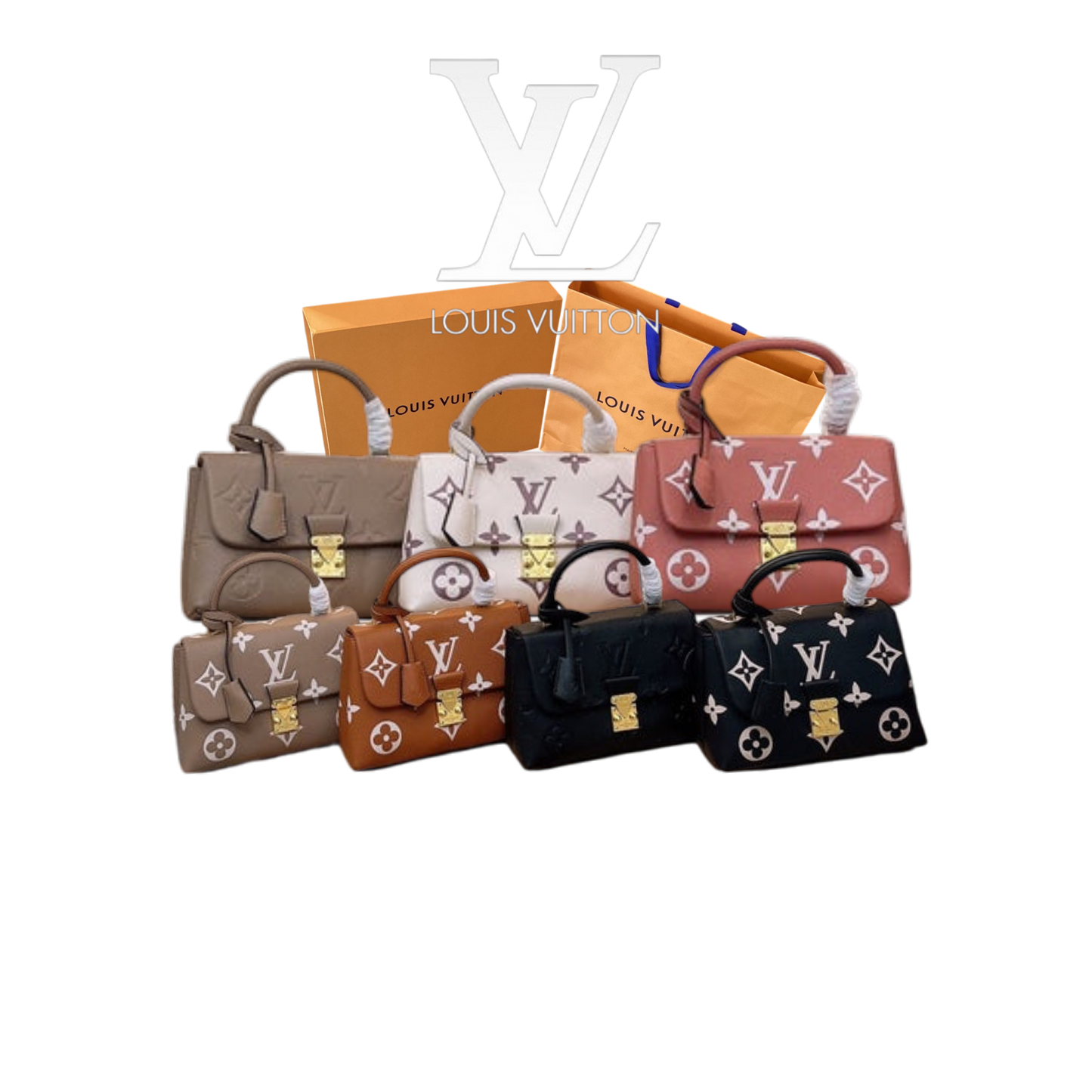 LOUIS VUITTON MADELEINE MM BICOLOR  – Full Set  - 1:1 HIGH END