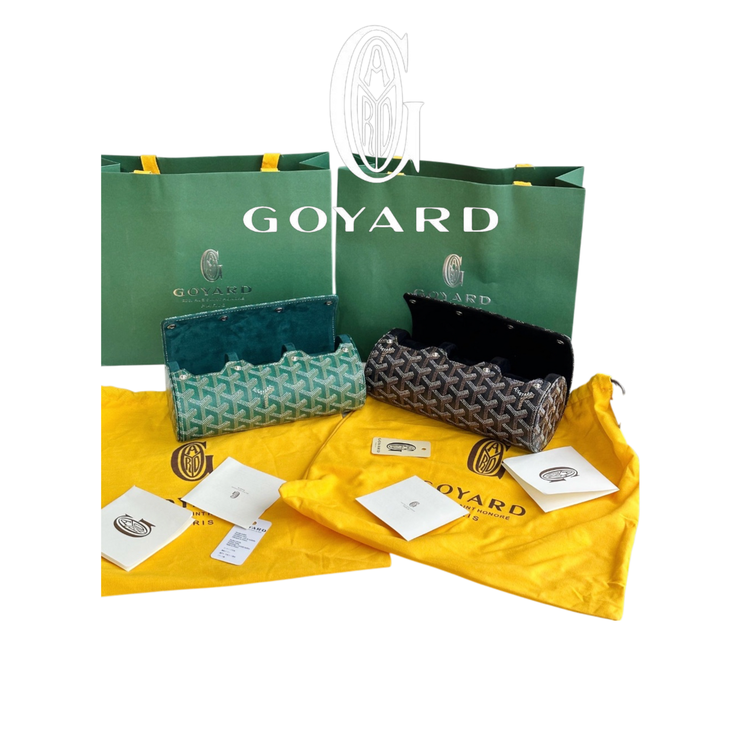 GOYARD 3MONTE-CARLO MINI CASE – Full Set  - 1:1 HIGH END