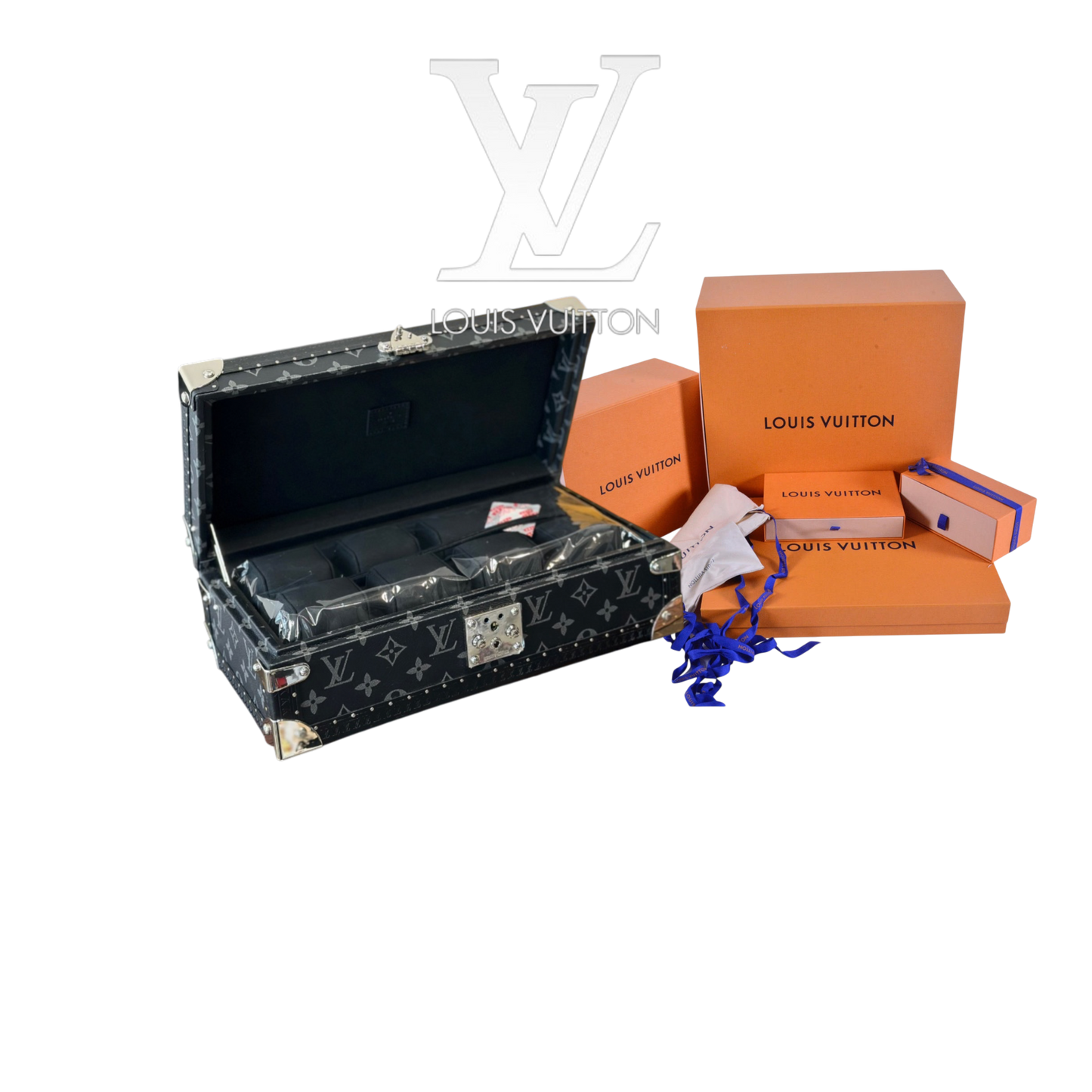 LOUIS VUITTON  COFFRET 8 MONTRES – Full Set  - 1:1 HIGH END