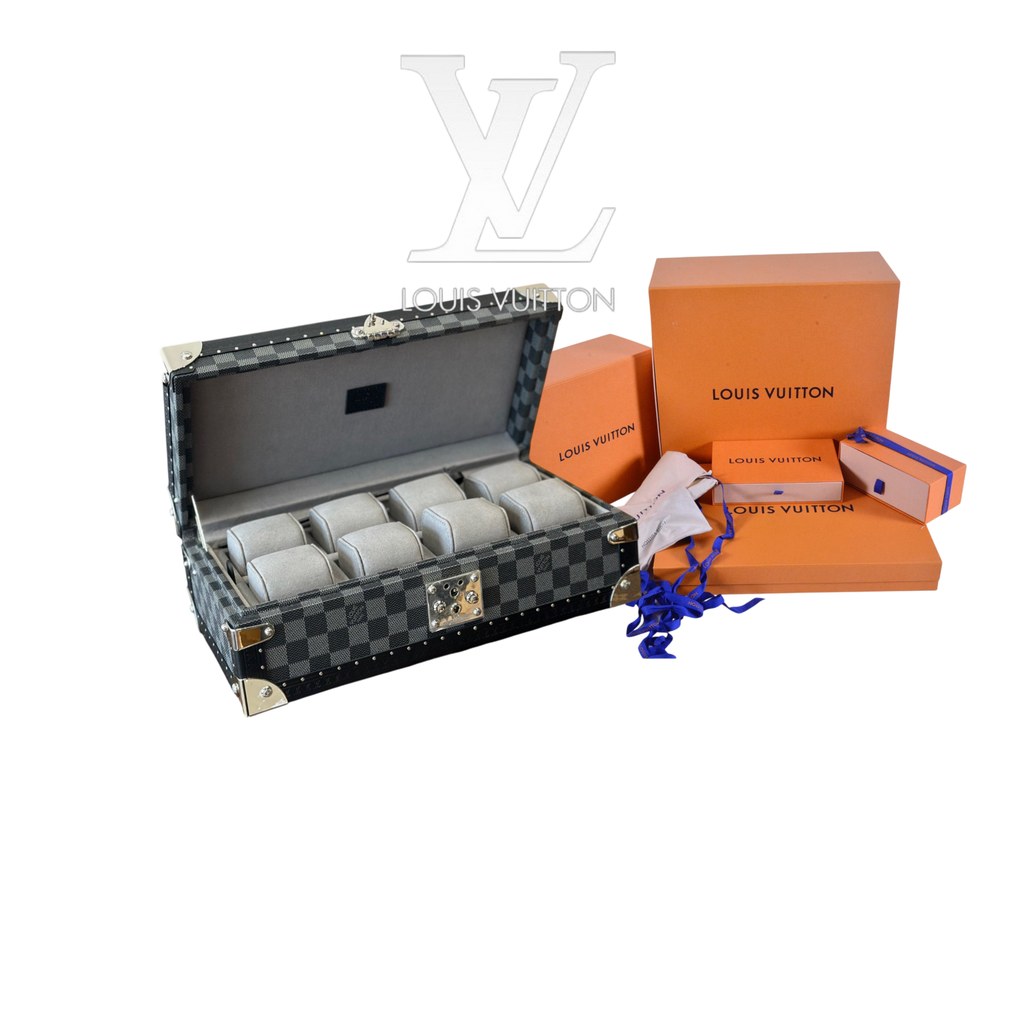 LOUIS VUITTON  COFFRET 8 MONTRES – Full Set  - 1:1 HIGH END