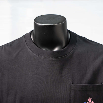 CHROME HEARTS CH MULTI-COLOR CEMETERY CROSS LONG SLEEVE T-SHIRT – 1:1 HIGH END