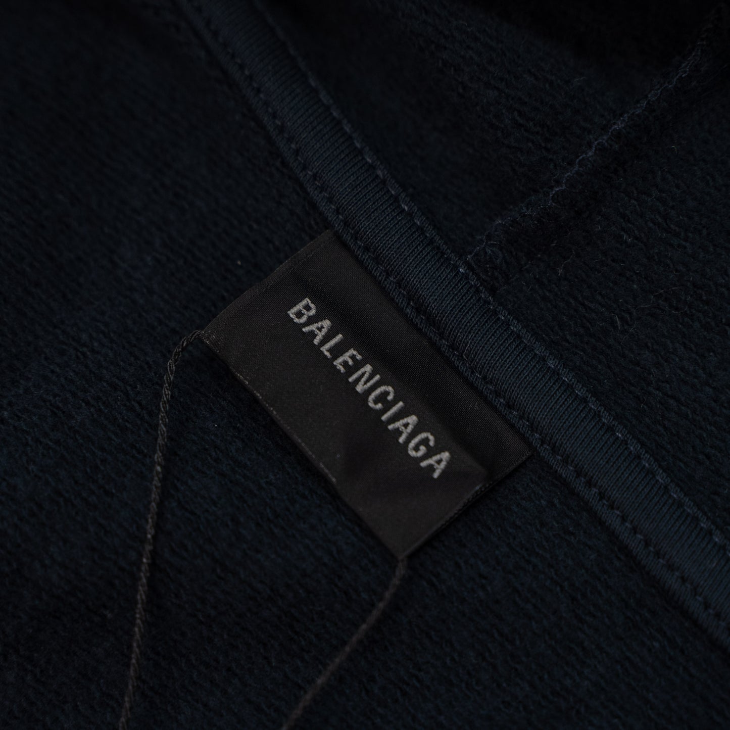 BALENCIAGA EMBROIDERED LOGO V-NECK HOODIE– 1:1 HIGH END