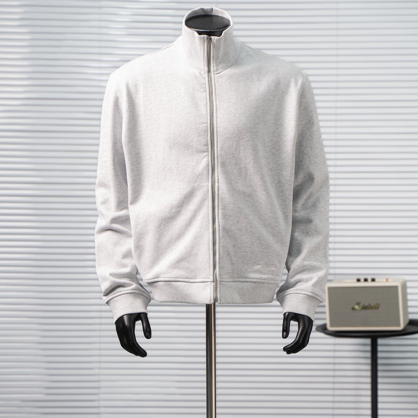 ACNE STUDIOS BACK EMBROIDERED ZIP-UP JACKET – 1:1 HIGH END
