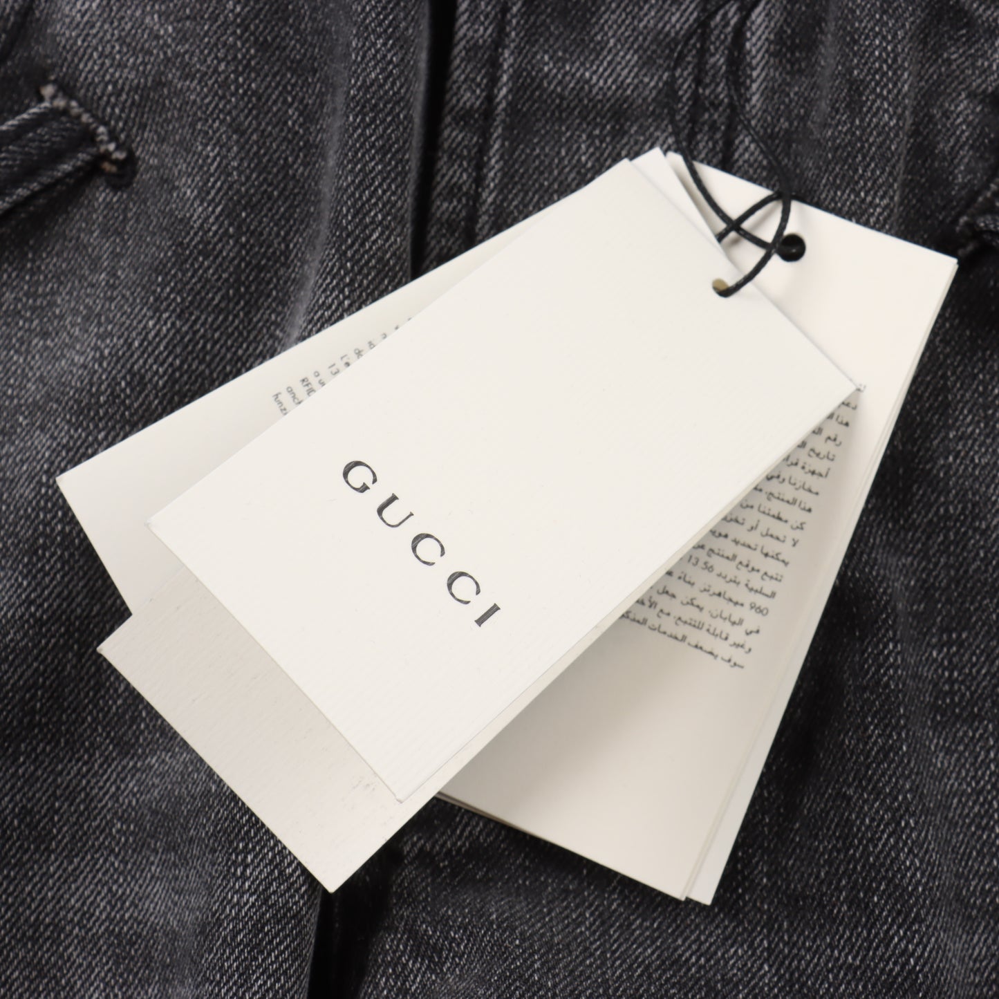 GUCCI HORSEBIT DENIM – GREY WASH EDITION – mit Tags – 1:1 HIGH END
