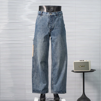 LOEWE ANAGRAM PATCH DENIM JEANS– 1:1 HIGH END