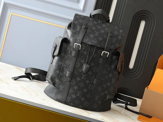 LOUIS VUITTON BACKPACK CHRISPOTHER – Full Set  - 1:1 HIGH END