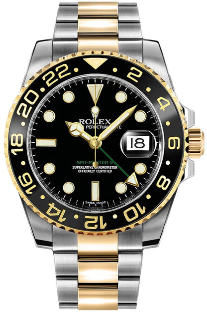 ROLEX GMT-MASTER II "BICOLOR" - OYSTER - U1 FACTORY - AUTOMATIK