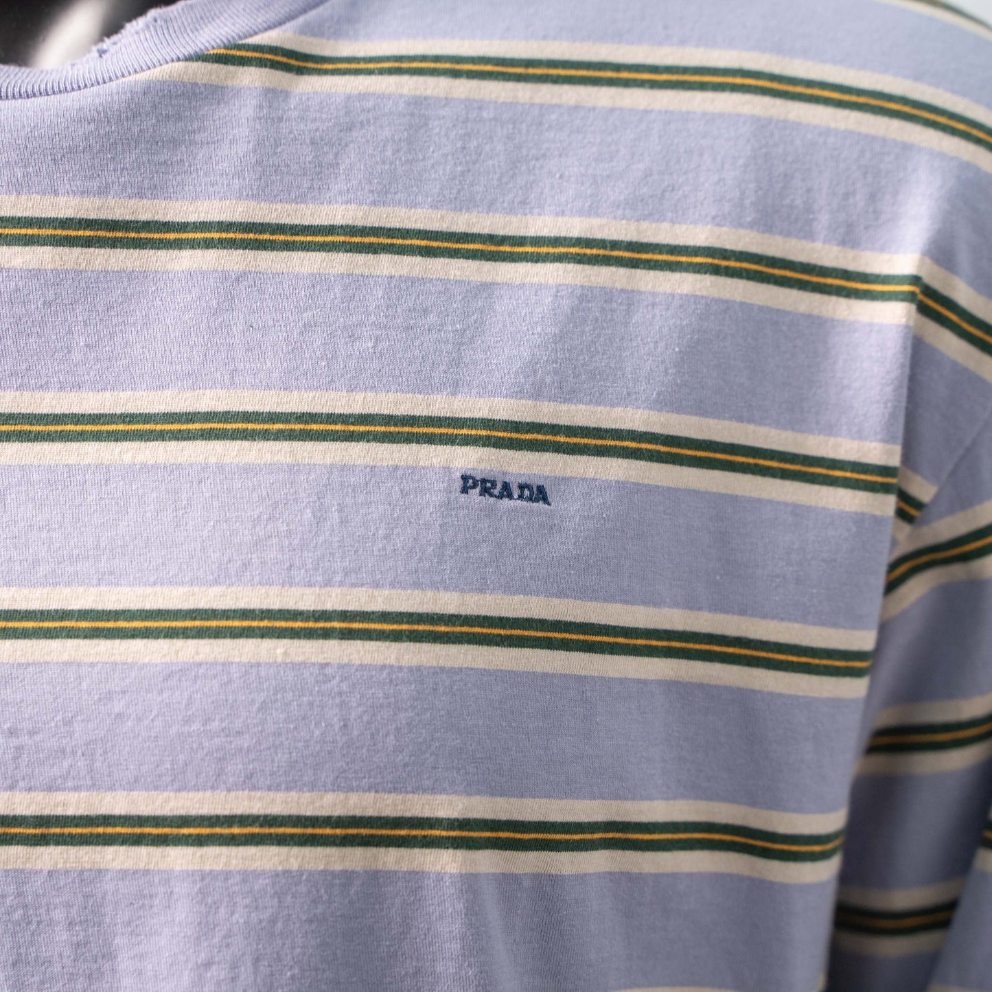 PRADA STRIPED LONG SLEEVE T-SHIRT– 1:1 HIGH END